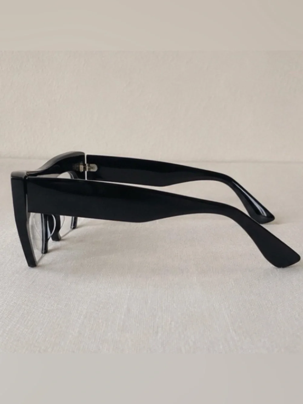 Women’s Black Cat Eye Fashion Eyeglasses Clear Lens Retro Chic
